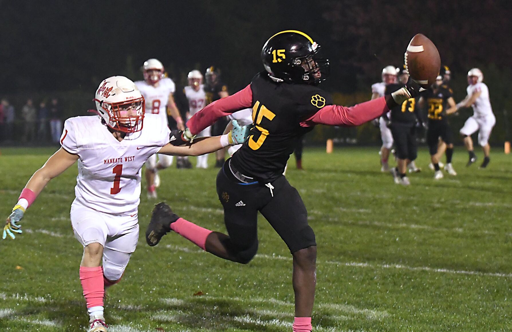 Mankato East v. Mankato West football 2